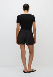 Relaxed Short - Black - Matteau
